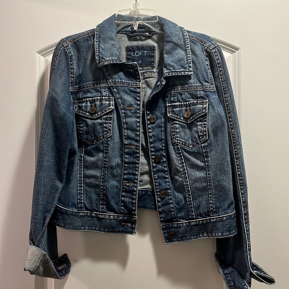 Loft denim jacket - Size 4